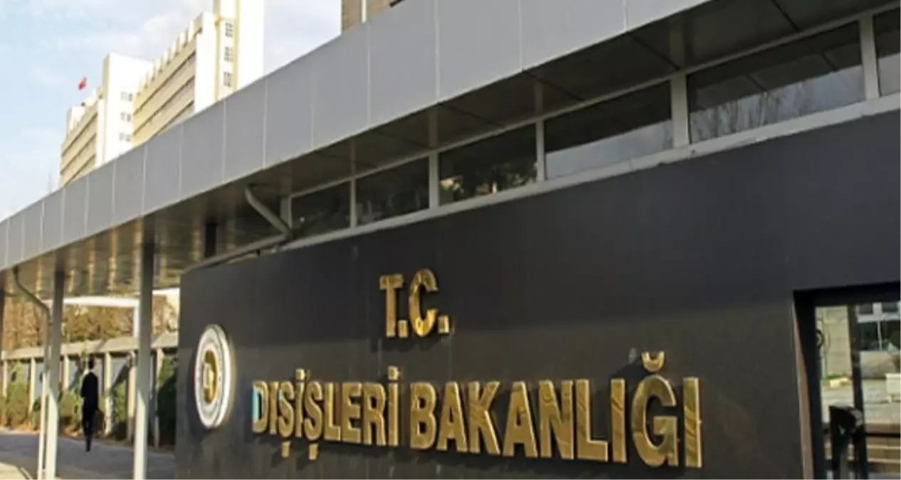 Dışişleri Bakanlığı Açıklaması