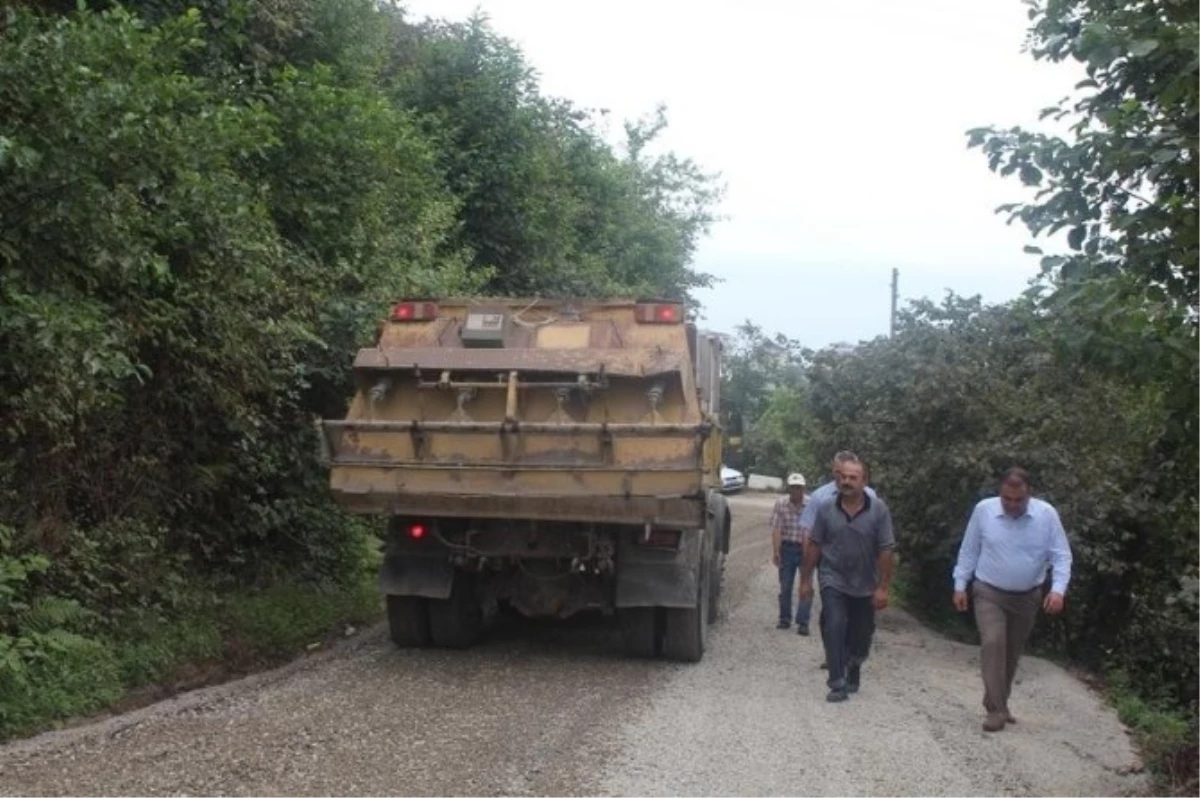 Görele Belediyesi\'nden Yol Atağı