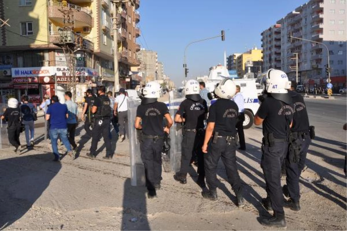 Kızıltepe\'de Olaylı Lice Protestosu