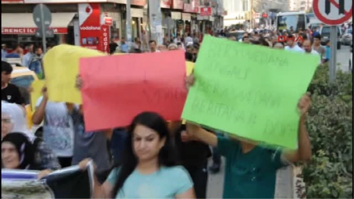 Kızıltepe\'de Olaylı Lice Protestosu