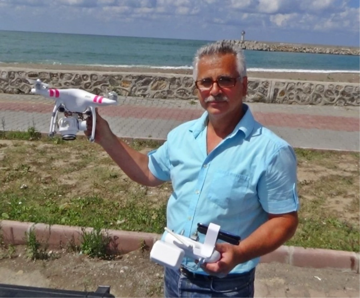 Zonguldaklı Gurbetçinin İlginç Helikopter Kamerası İlgi Odağı Oluyor