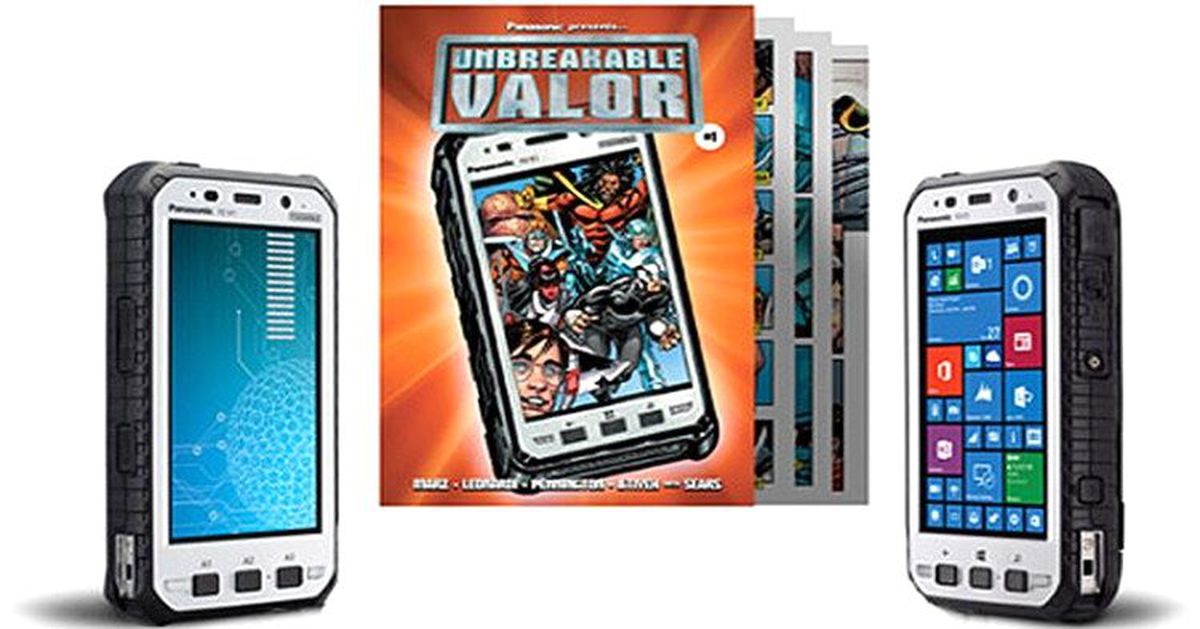 Panasonic Toughpad\'in Kendi Çizgiromanı Var