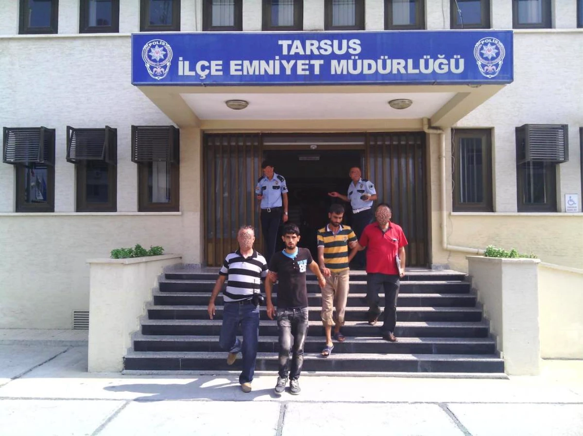 Tarsus\'ta Hırsızlık Zanlısı 3 Kişi Tutuklandı