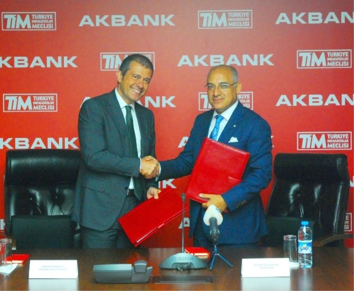 TİM ve Akbank\'tan Finansal İşbirliği