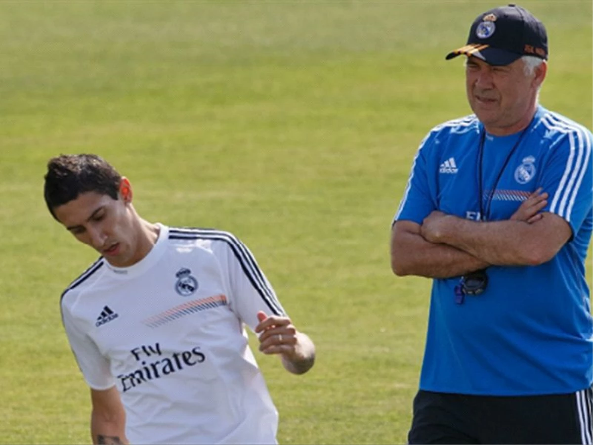 Ancelotti: Di Maria Ayrılmak İstediğini Bize İletti