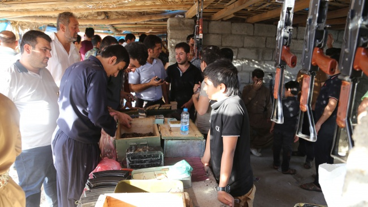 Erbil Silah Pazarına İlgi Azaldı