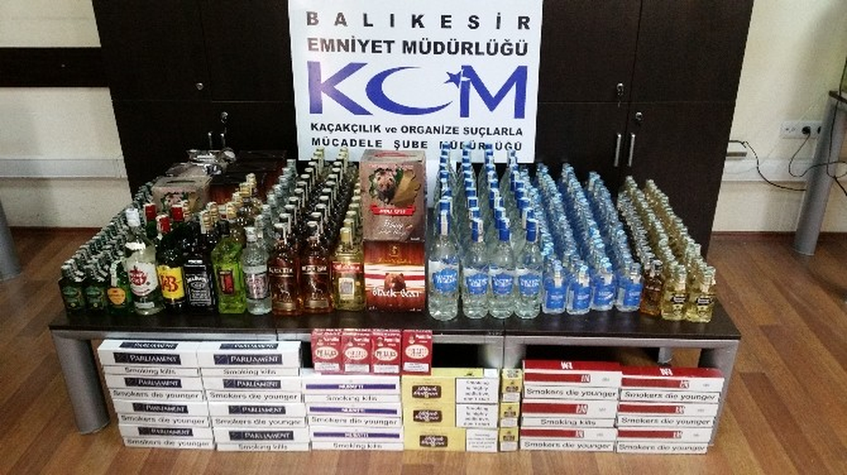 Balıkesir\'de Kaçakçılık Operasyonu
