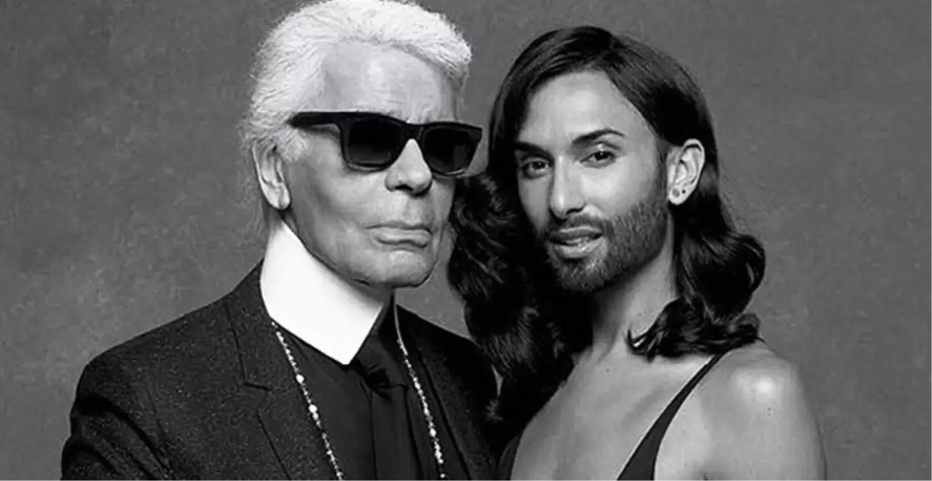 Lagerfeld, Eurovision Şampiyonu \'Sakallı Kadın\'ı Övdü