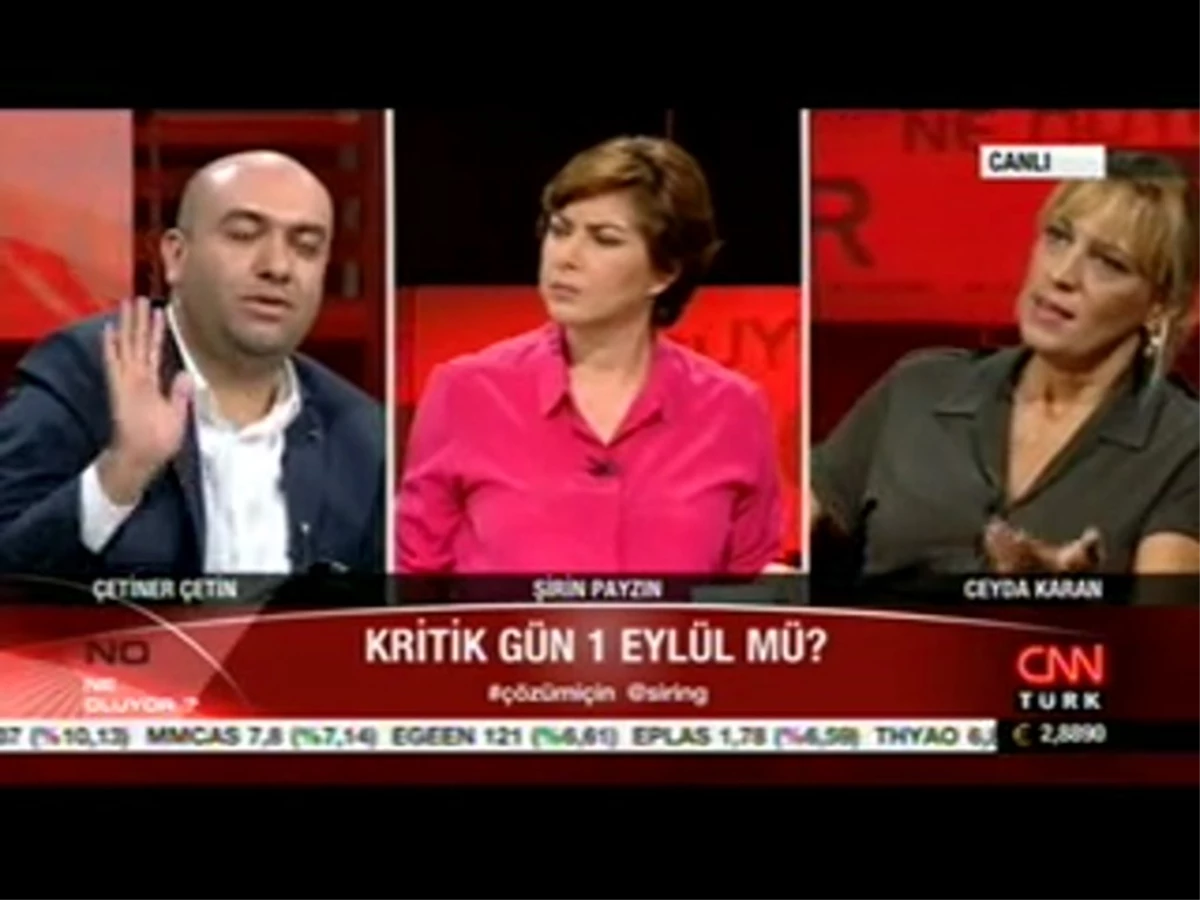 CNN Türk Ekranında "Aptal" Tartışması