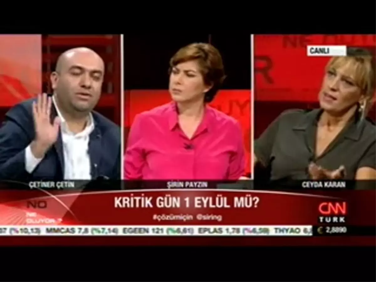 CNN Türk Ekranında "Aptal" Tartışması