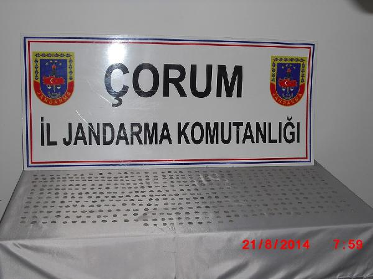 Çorum\'da Tarihi Eser Operasyonu