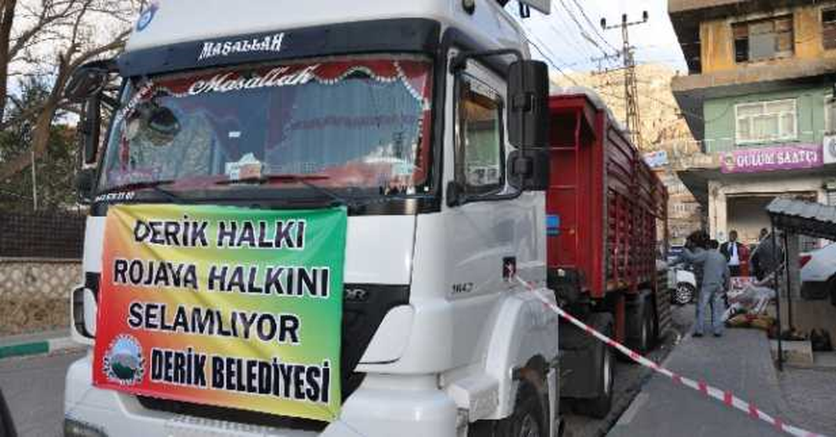 Derik\'ten Suriye\'ye İnsani Yardım