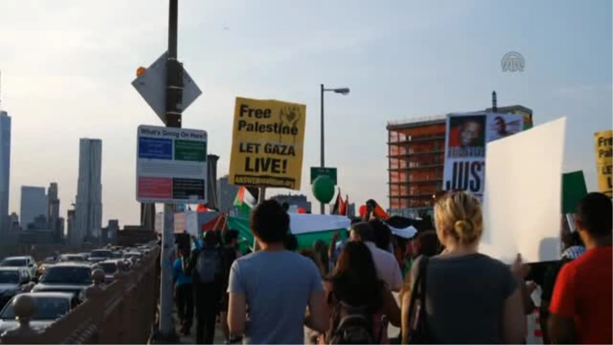 Gazze\'yle dayanışma yürüyüşü - NEW