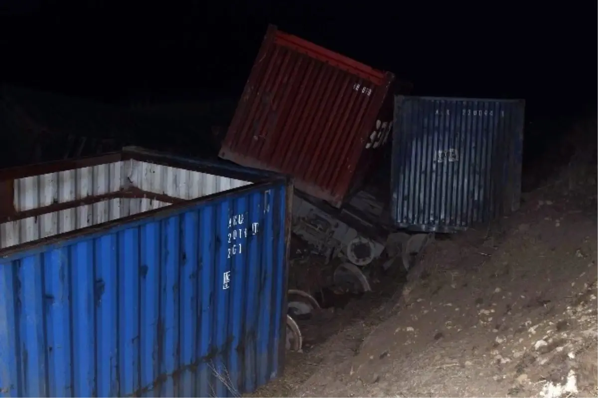 Heyelan, Mazot Taşıyan Treni Raydan Çıkardı