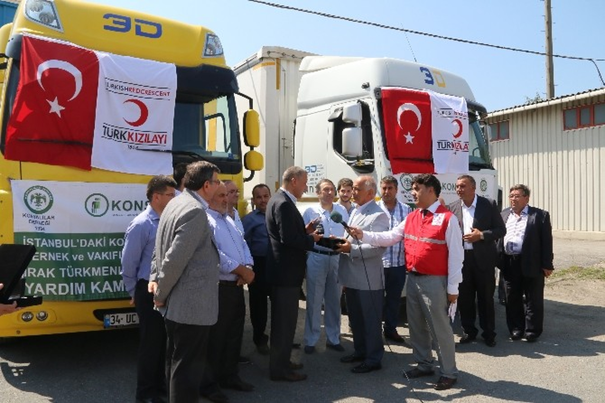 Kızılay\'ın Irak\'a Yardımları Devam Ediyor