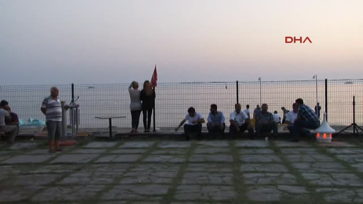 Kumburgaz\'daki Arama Çalışmaları Gece de Devam Ediyor