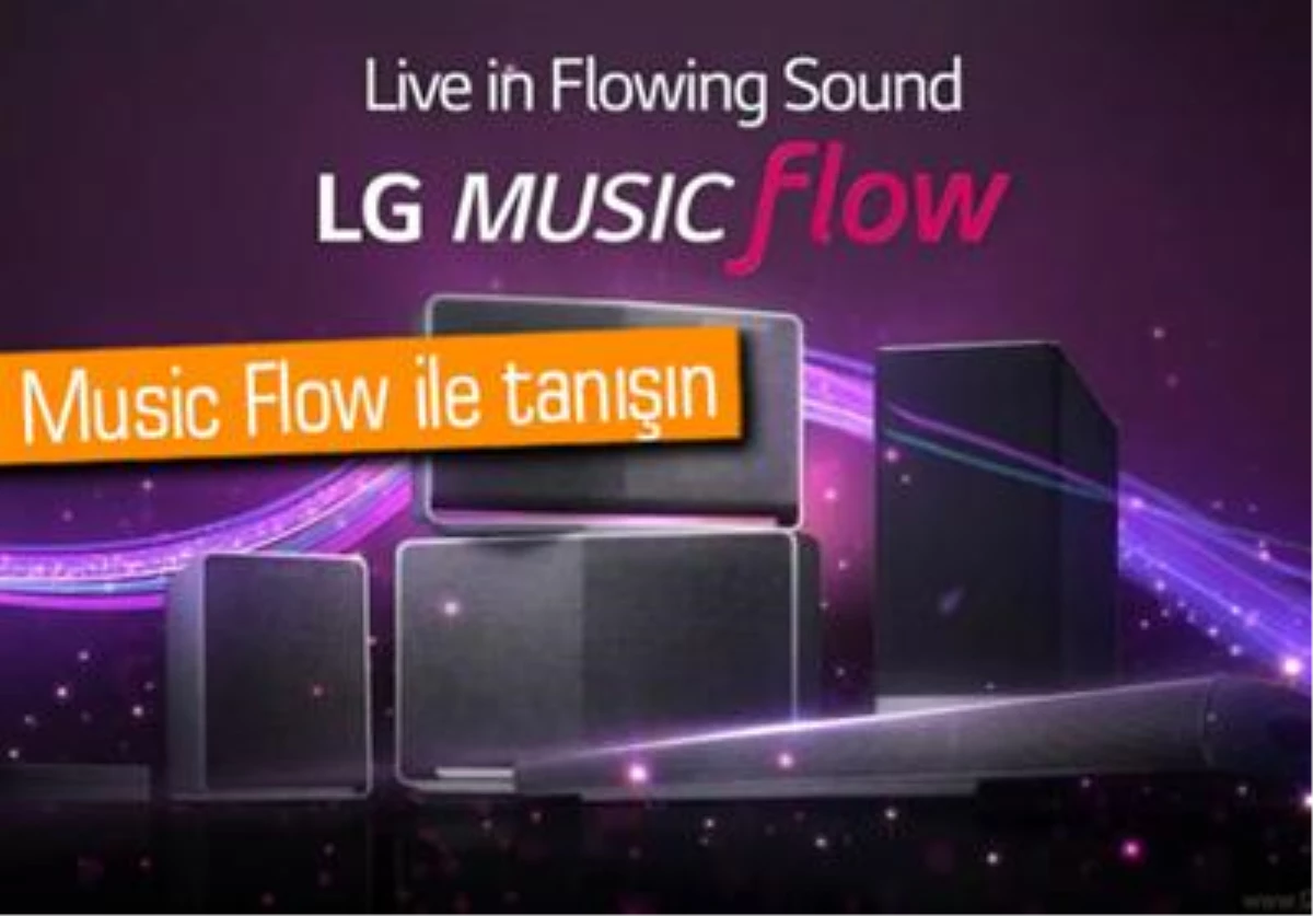 Lg\'den Kablosuz Ses Sistemi: Music Flow