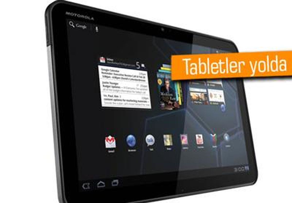Motorola Birden Fazla Tableti Test Ediyor