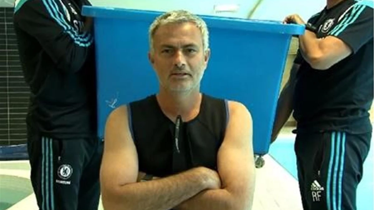 Mourinho da Ice Bucket Challenge Akımına Katıldı