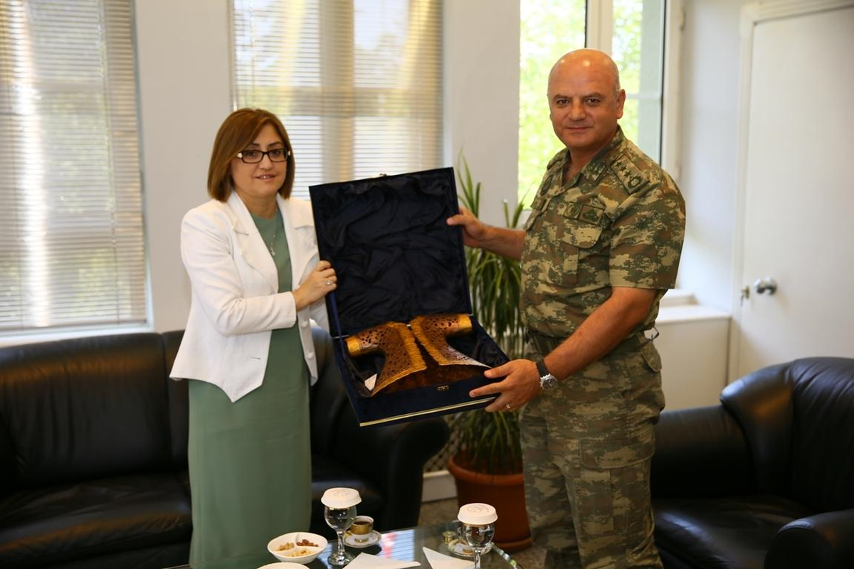 Şahin\'den, Tugay Komutanı Doğan\'a Ziyaret