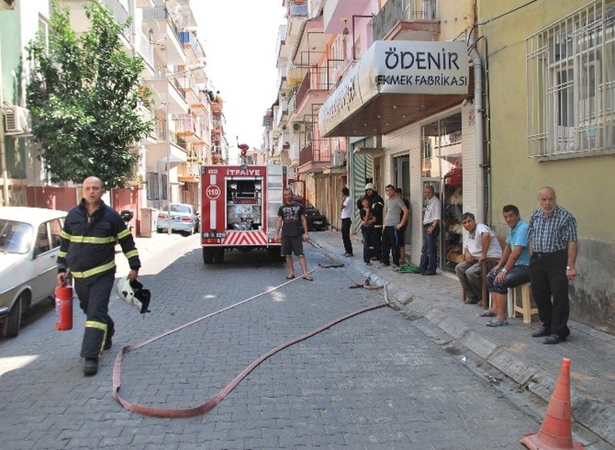 Yangın Değil Mahalle Sakinlerinin Telaşı Korkuttu