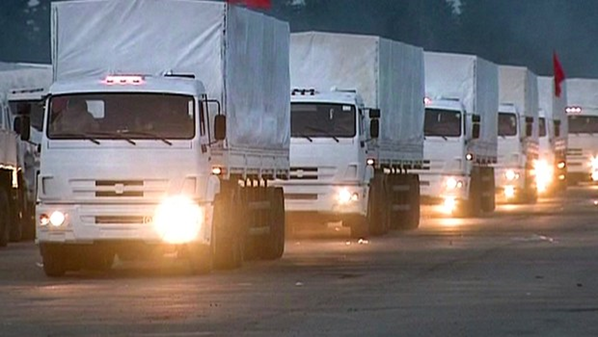 Düzeltme) Ukrayna: "Rus Yardım Konvoyları İzin Almadan Sınırdan Girdi"
