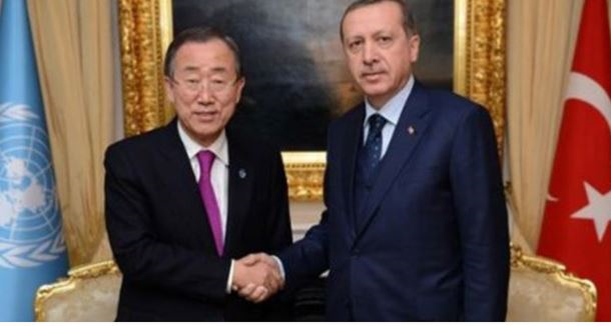Başbakan Erdoğan, Ban Ki-Mun Görüştü