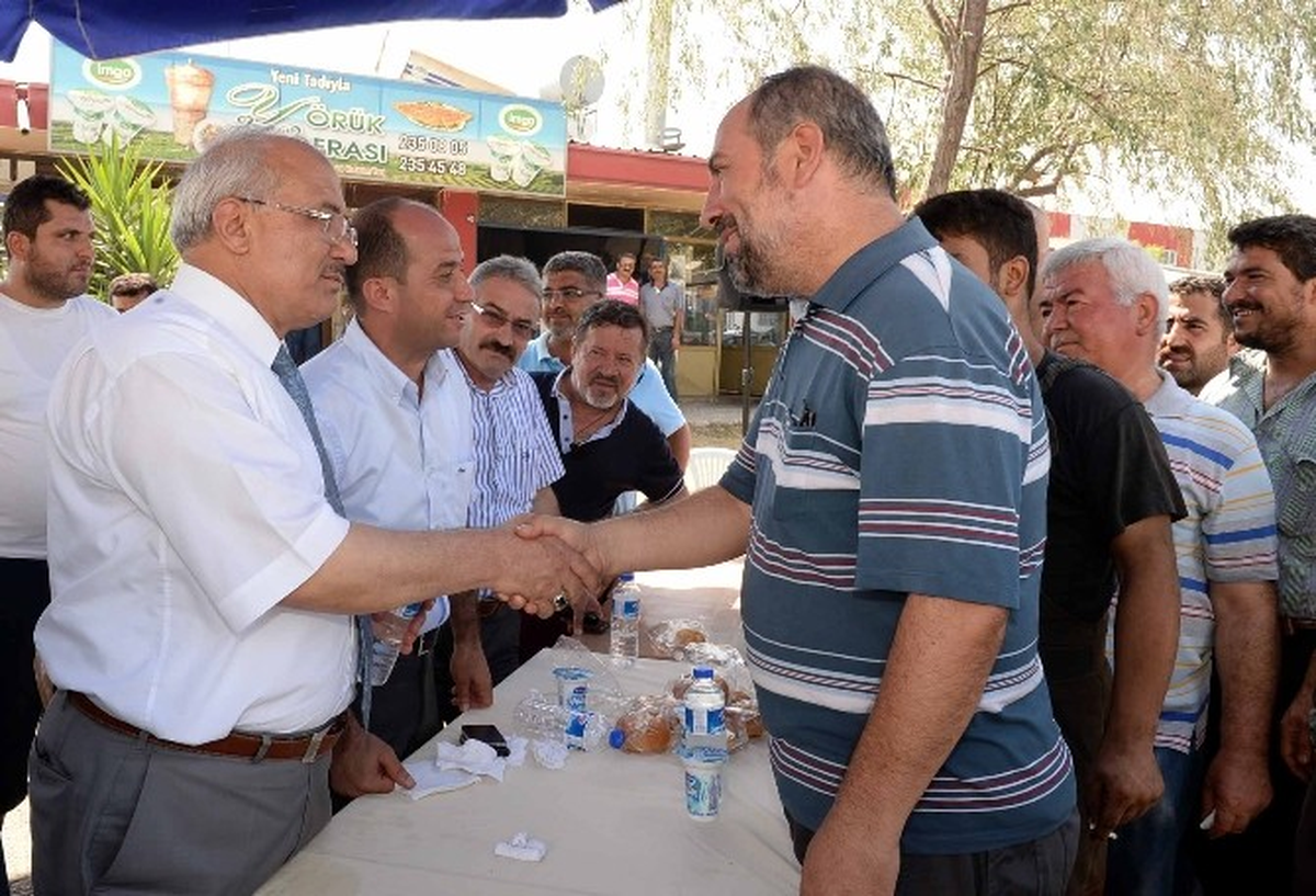 Başkan Kocamaz Tırmıl Sanayi Sitesi Esnafıyla Bir Araya Geldi