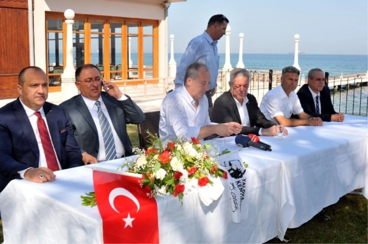 İnce\'den Kılıçdaroğlu\'na: Önce Kendi Partisine Demokrasi Getirsin