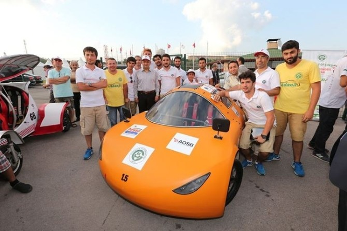 Çü Öğrencilerinin Ürettiği Elektrikli Araca Tübitak'tan Özel Ödül