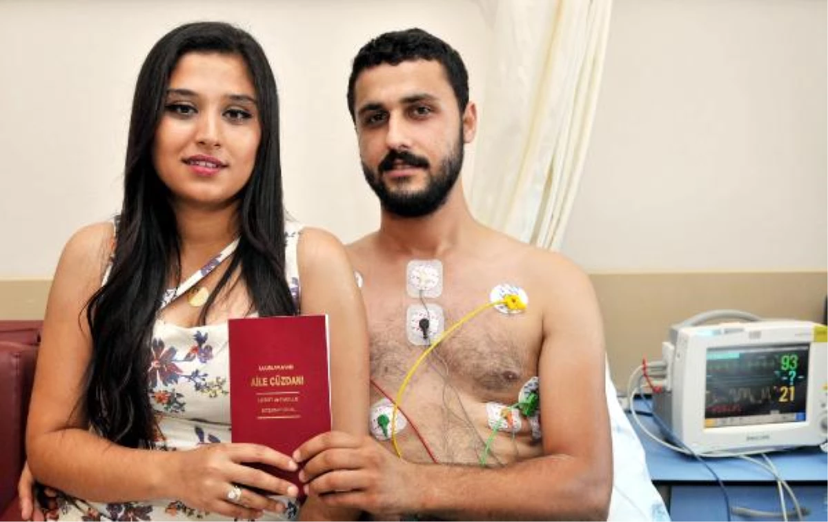 Antalya\'da Damat Taburcu Olamayınca, Nikah Hastanede Kıyıldı