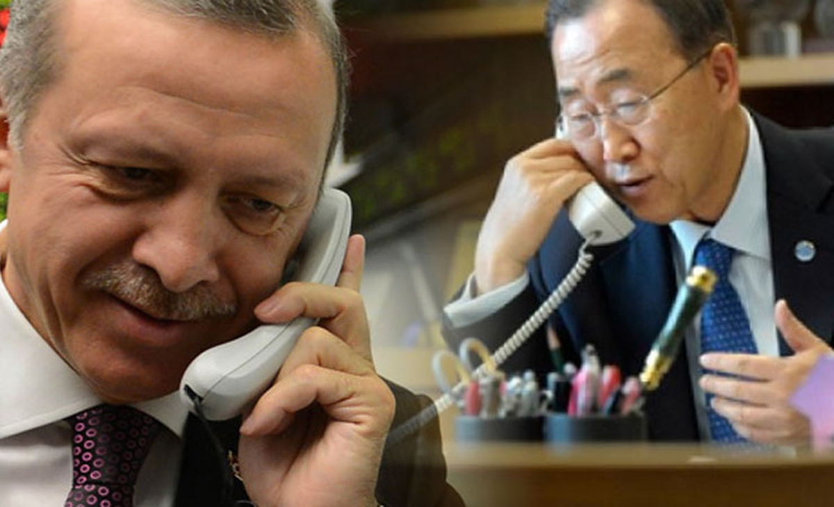 Erdoğan, Ban Ki-Mun İle Görüştü