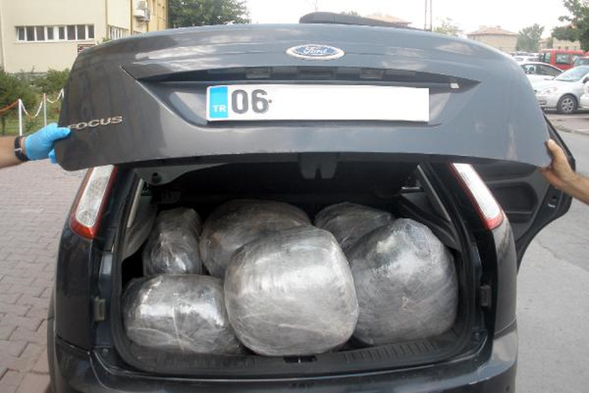 Kayseri\'de 51 Kilo Esrar Ele Geçirildi