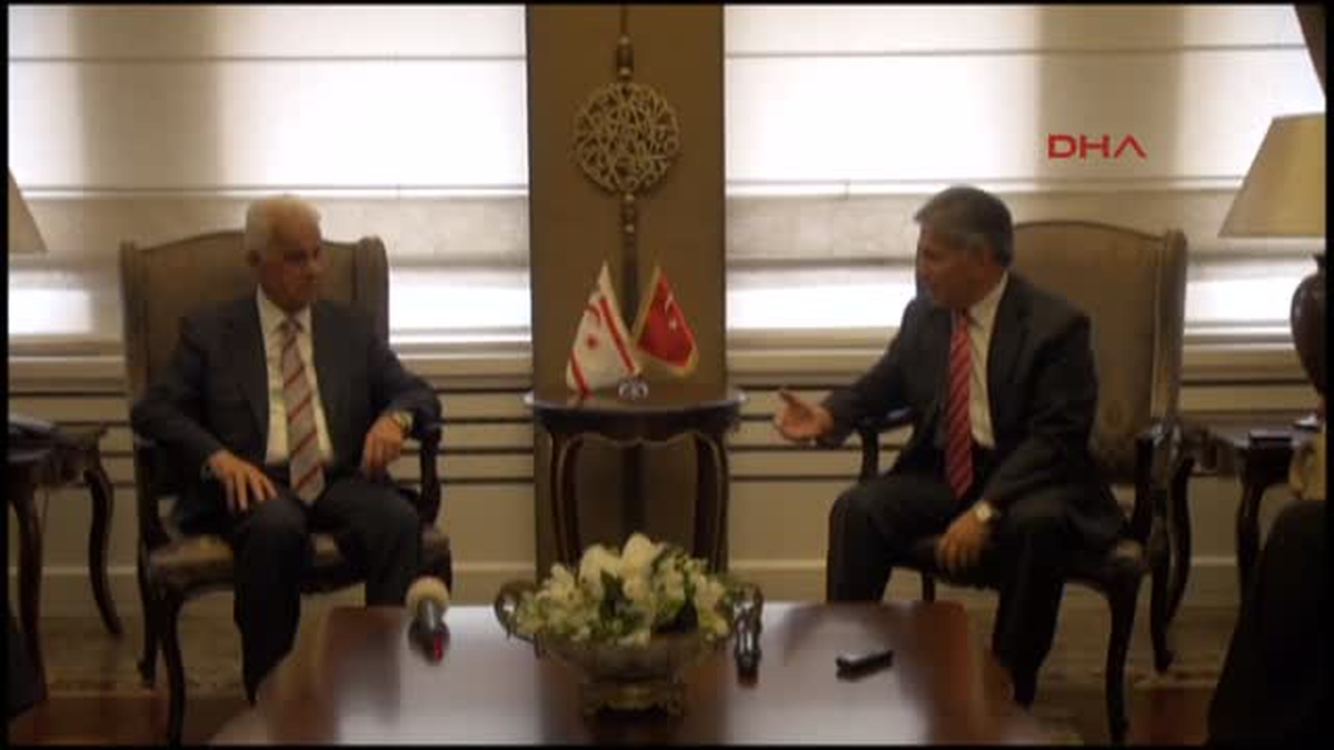 KKTC Cumhurbaşkanı Eroğlu: Davutoğlu ile İki Dostuz