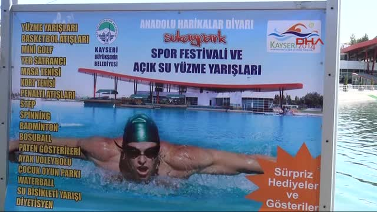 Spor Tutkunları, Su Festivalinde Buluşuyor