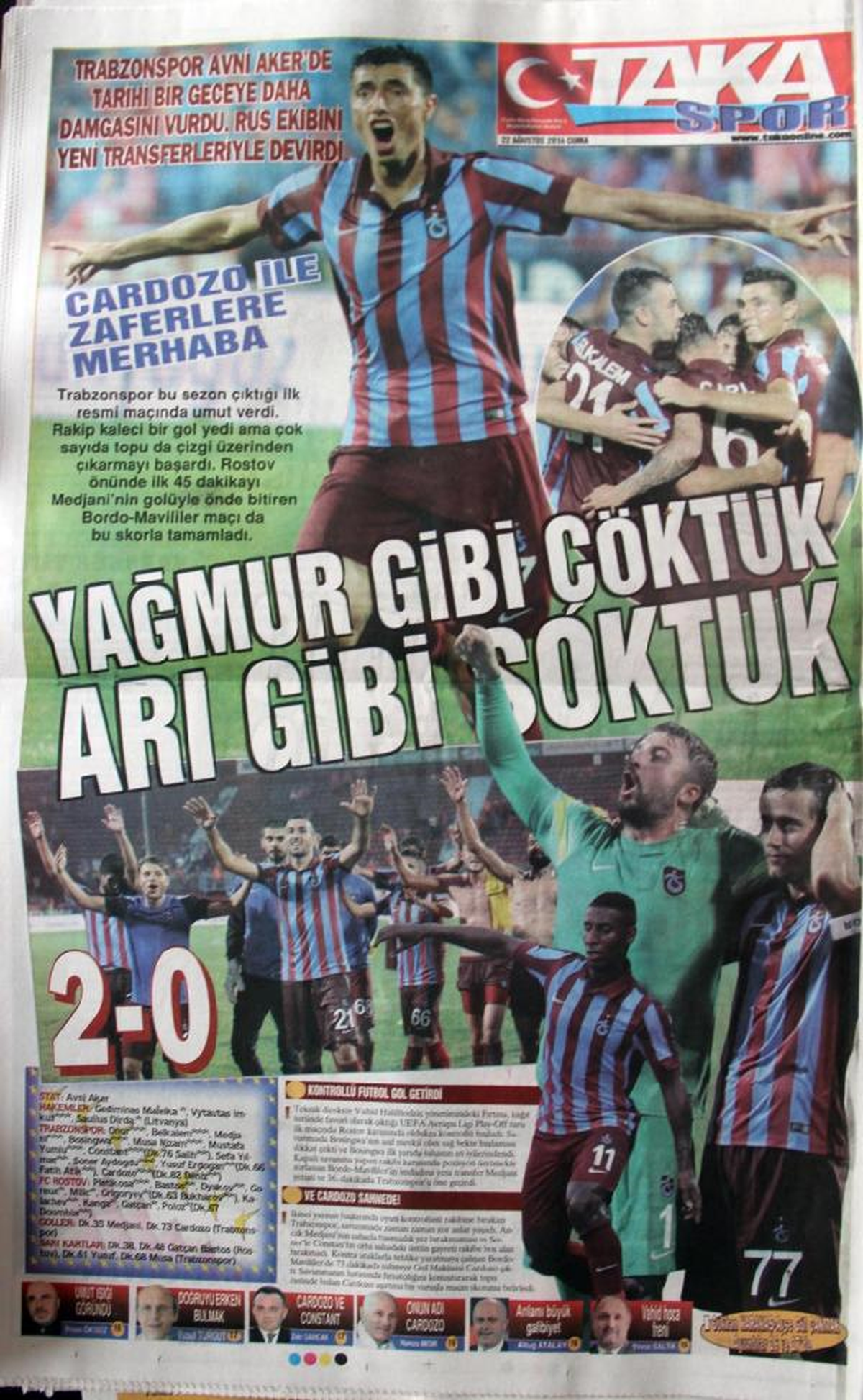 Trabzonspor Soyunma Odasında Halilhodzic Damgasını Vurdu