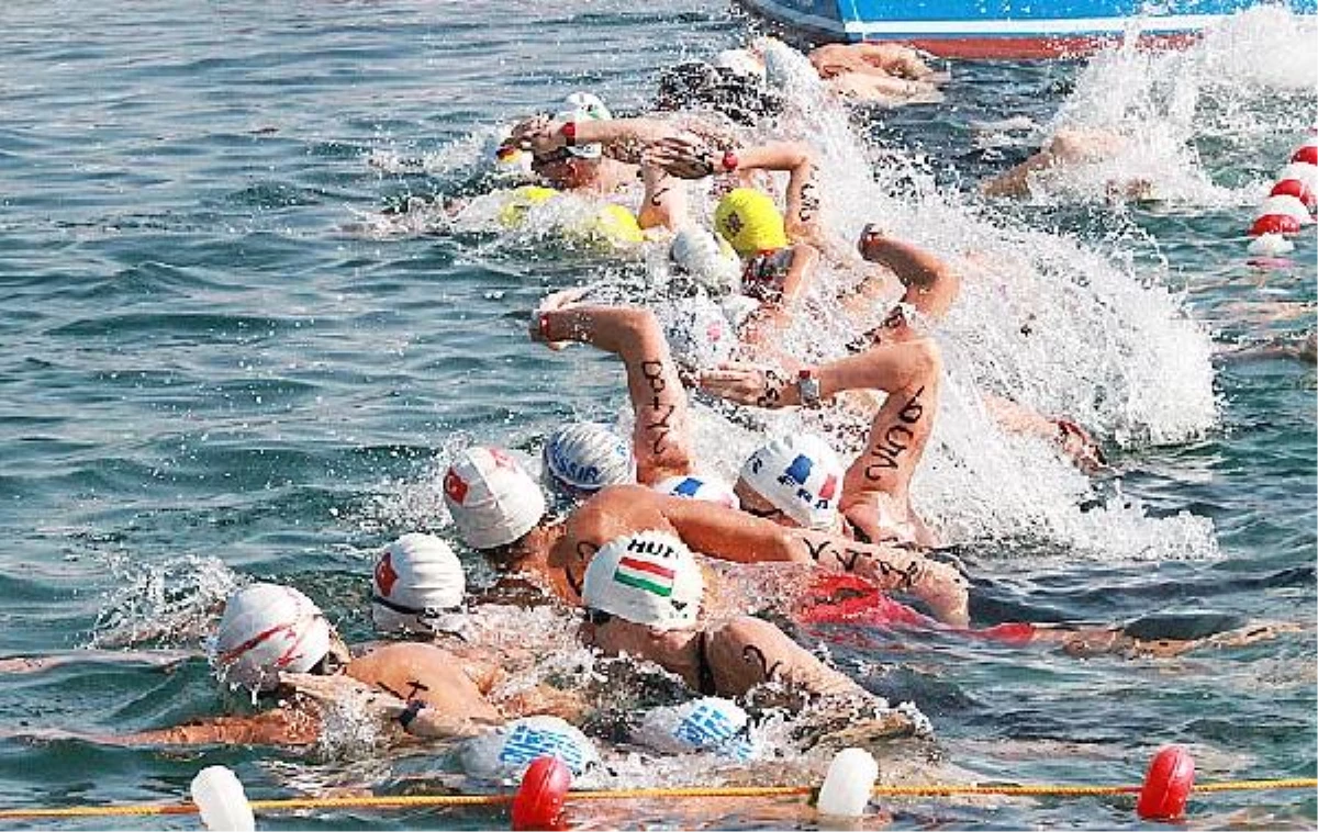 2. Kocaeli Ulusal Açık Su Türkiye Yüzme Şampiyonasının 2. Etabı Bitti