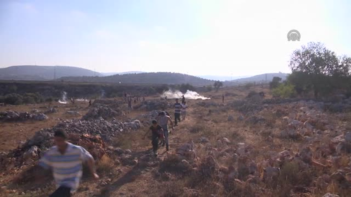 Batı Şeria\'da Gazze\'ye Destek Gösterisi