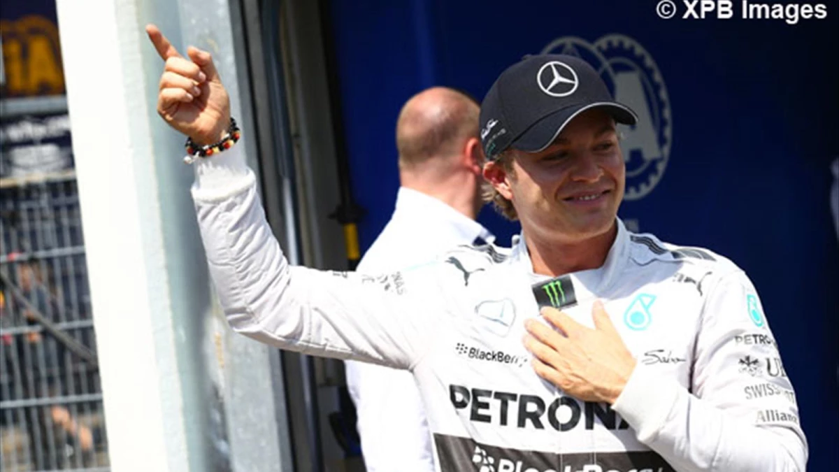 Belçika\'da İlk Sıra Nico Rosberg\'in