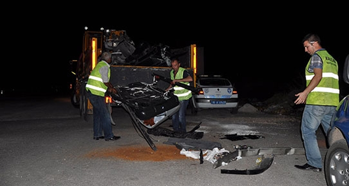 Bursa\'daki Zincirleme Trafik Kazası