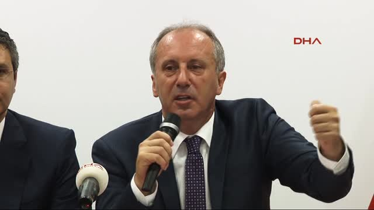 Muharrem İnce: CHP\'nin Başına Uzun Adamı Getirin