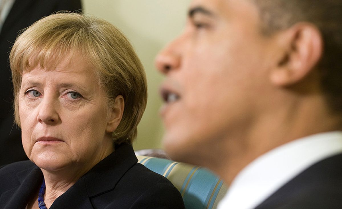 Obama, Merkel ile Ukrayna\'yı Görüştü