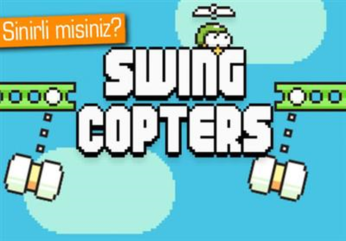 Sinir Bozan Oyun Swing Copters\'ın Kopyalarına Elveda