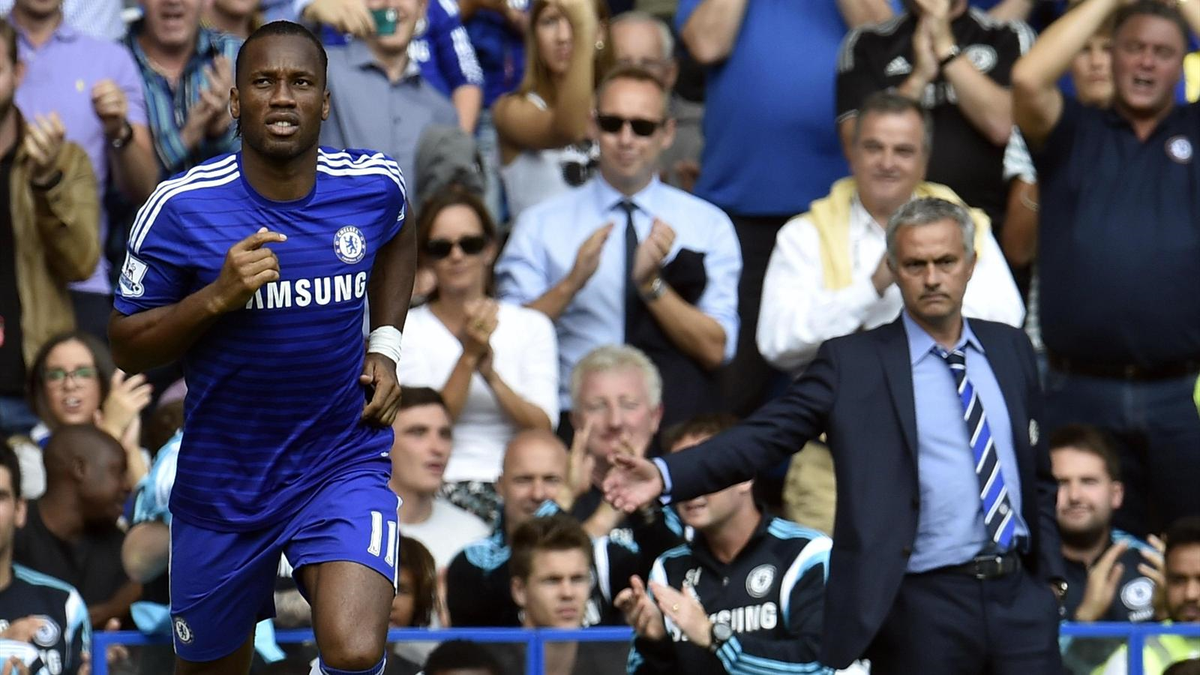 Didierd Drogba Oyuna Girince, Statta Yer Yerinden Oynadı