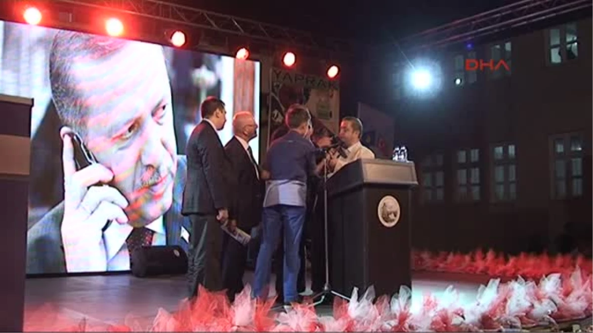 Erdoğan Kosova\'da Kendisine Verilen \'Türk Dünyası Hizmet Ödülü\' Programına Telefonla Katıldı