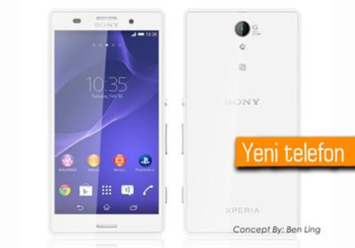 İşte Sony Xperia Zl3 Konsepti: 5.2 İnç Full Hd Ips Ekran ve Üst Seviye Özellikler