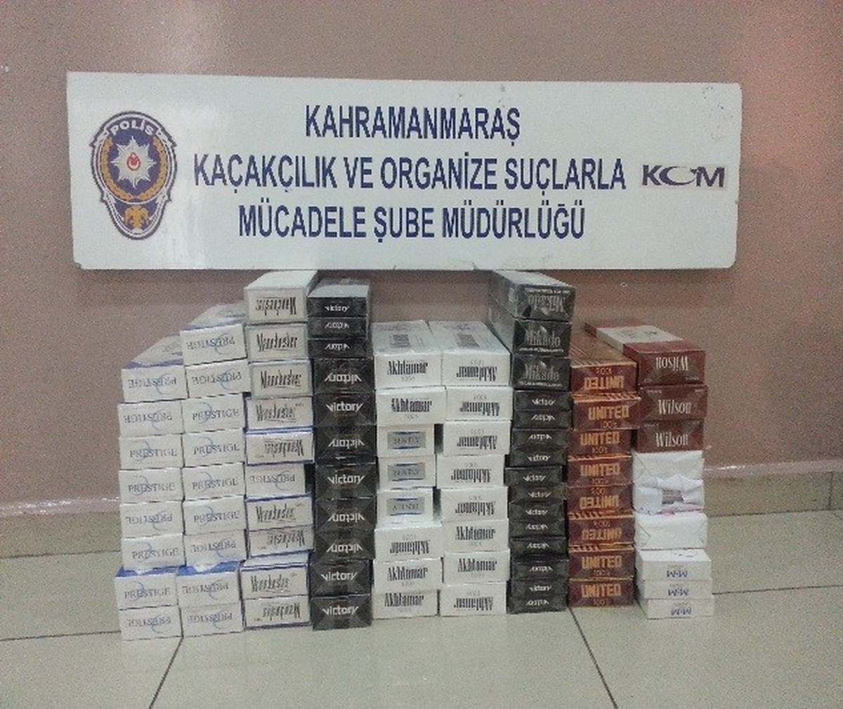 Kahramanmaraş\'ta Kaçak Sigara Operasyonu