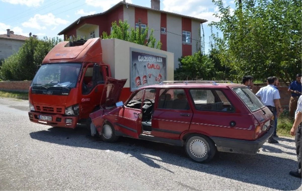 Osmancık\'ta Trafik Kazası: 1 Yaralı