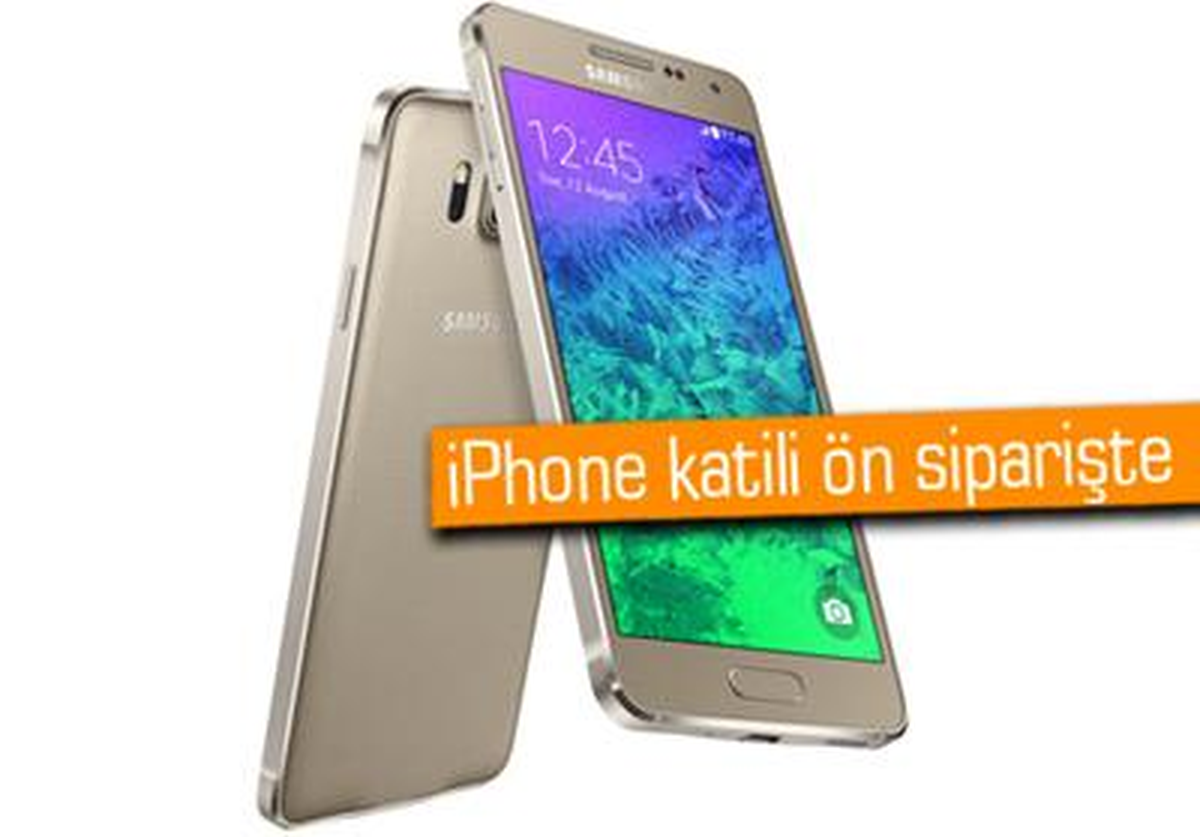 Samsung Galaxy Alpha Ön Siparişe Sunuluyor