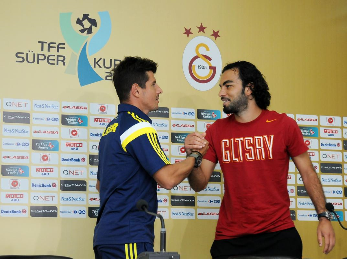 Fenerbahçe Kaptanı Belözoğlu <br> Süper Kupa Maçı Heyecanını Paylaştı